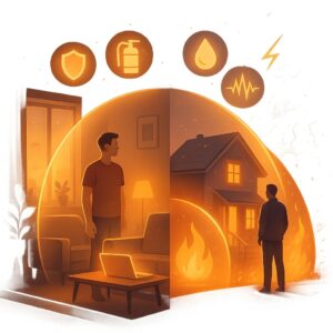 بیمه آتش سوزی منازل مسکونی